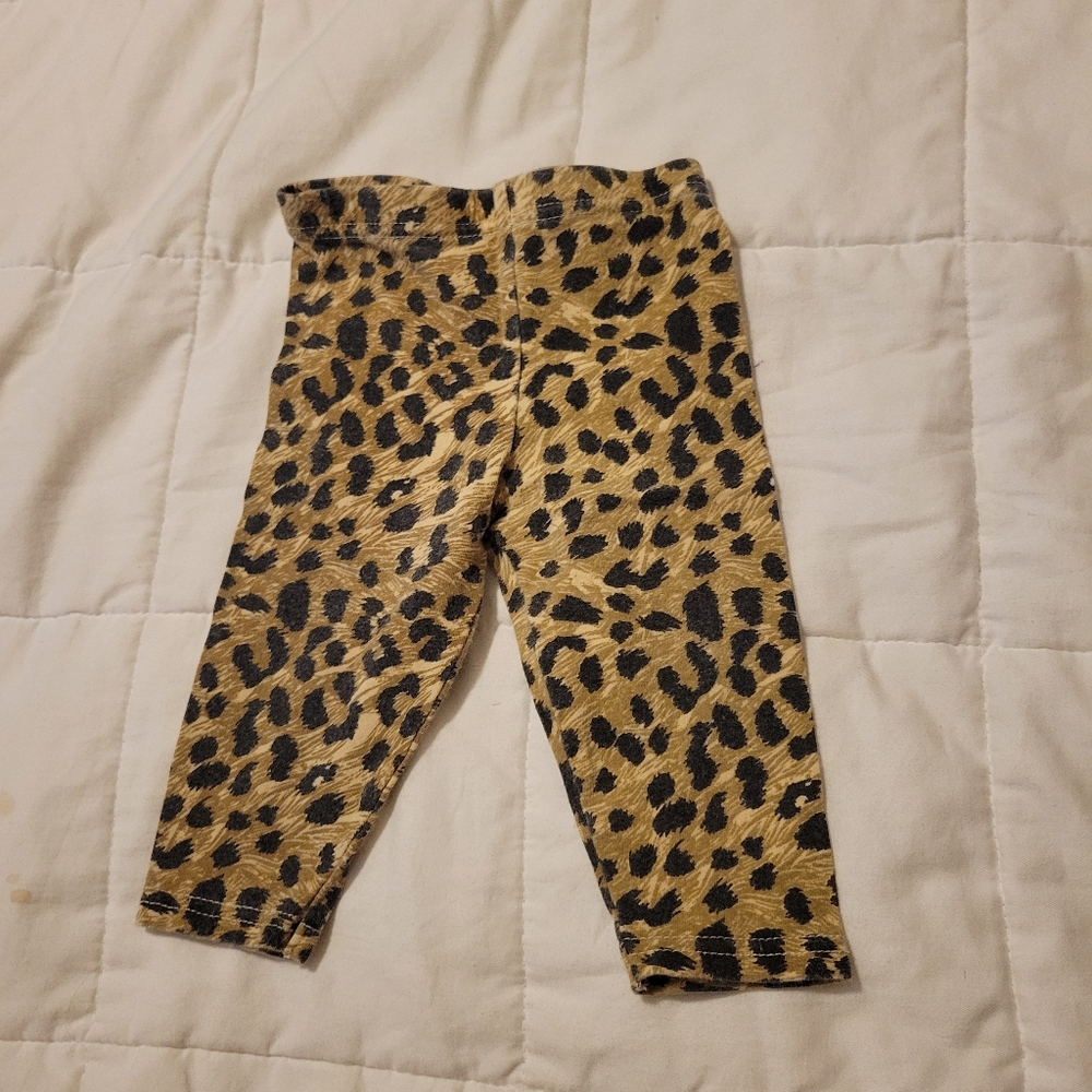 Leopard Print Kids Leggings